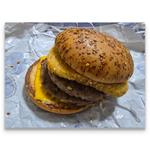 ザク切りポテト＆ダブル肉厚ビーフ やみつきチーズペッパー(マクドナルド 下総中山駅前店)