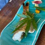 のどぐろの塩焼き