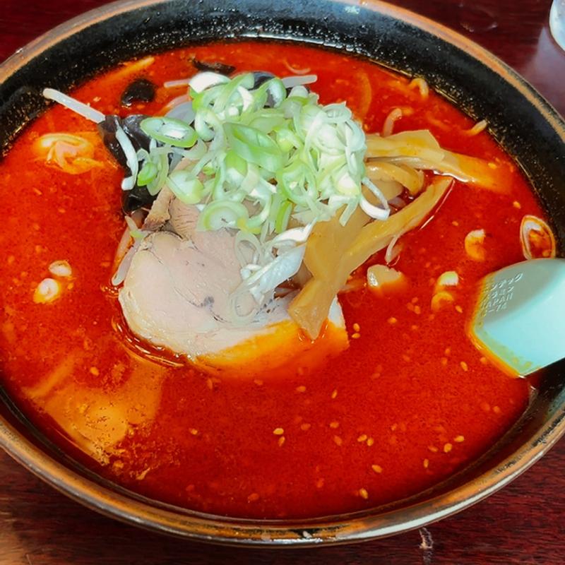 激辛味噌ラーメン(花の館)
