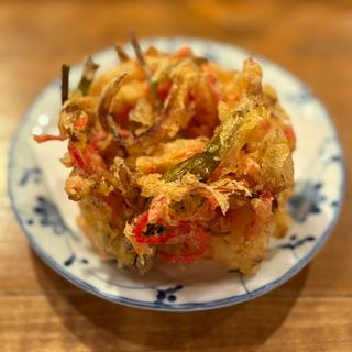 紅生姜かき揚げ(徳田酒店 ルクア大阪店)