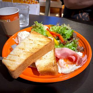 ベーコンエッグトーストプレート(ニューヨークキッチン エスパル仙台 （NEW YORK KITCHEN）)