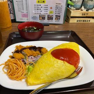 オムライスセット 大(飛鳥)