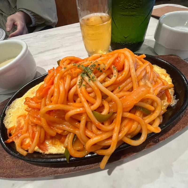 ナポリタン(喫茶マドラグ 藤井大丸店)