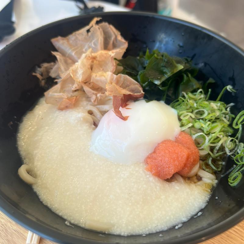 明太とろ玉ぶっかけうどん(f fields)