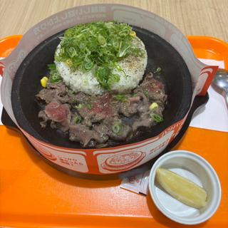 ねぎ塩牛タンペッパーライス(ペッパーランチ イオンモール岡崎店)