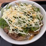 ねぎマヨ辣牛めし