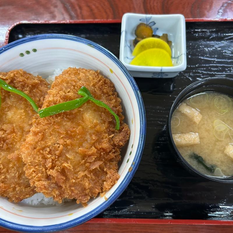 ワラジカツ丼(満願の湯)