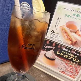 アイスティー(喫茶室ルノアール 新橋汐留口駅前店)