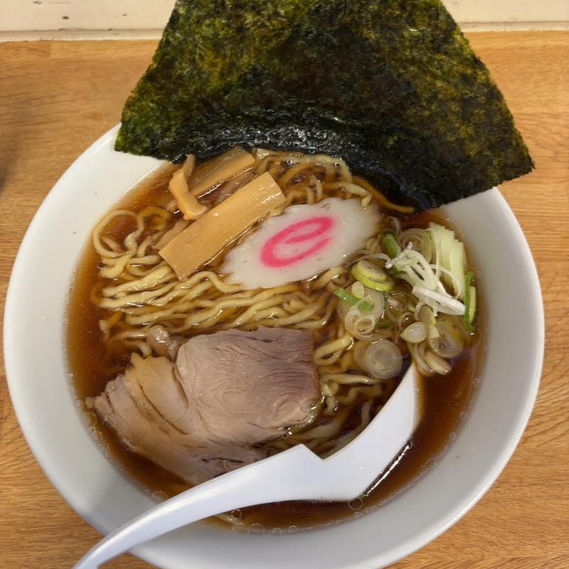 佐野ラーメン(駅そば)