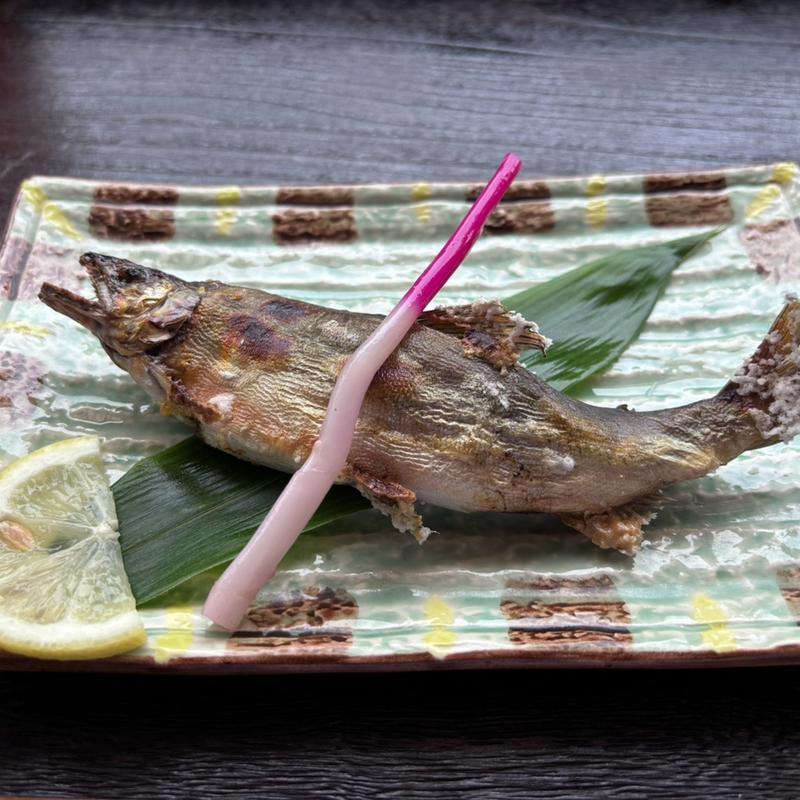 鮎の塩焼き(アユハウス親満)