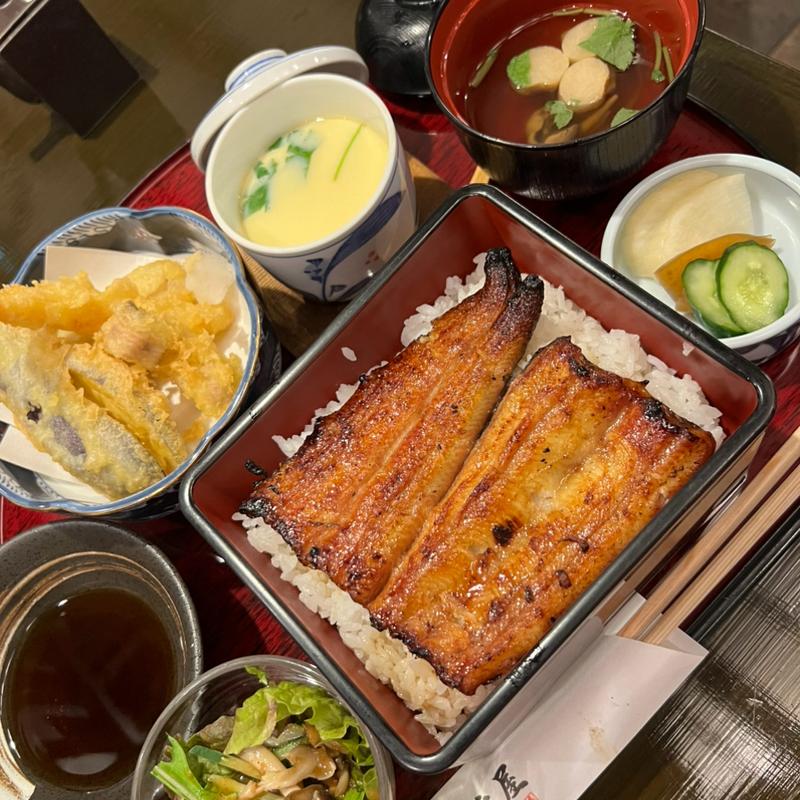 上鰻セット(鰻 髙之屋 銀座本店)