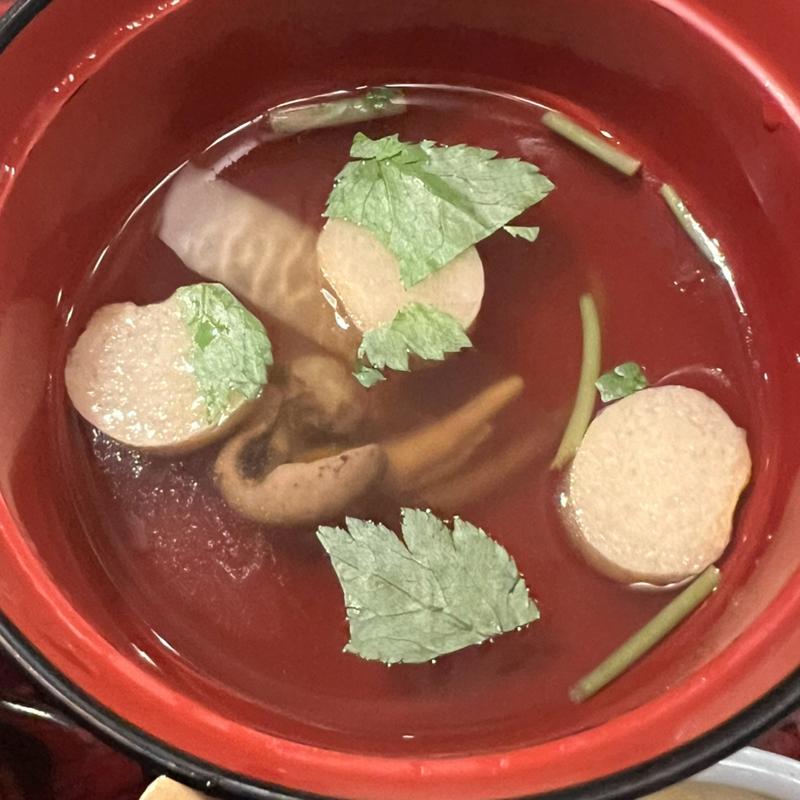 肝吸い(鰻 髙之屋 銀座本店)