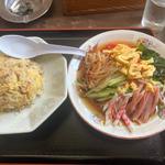 冷やし中華チャーハンセット