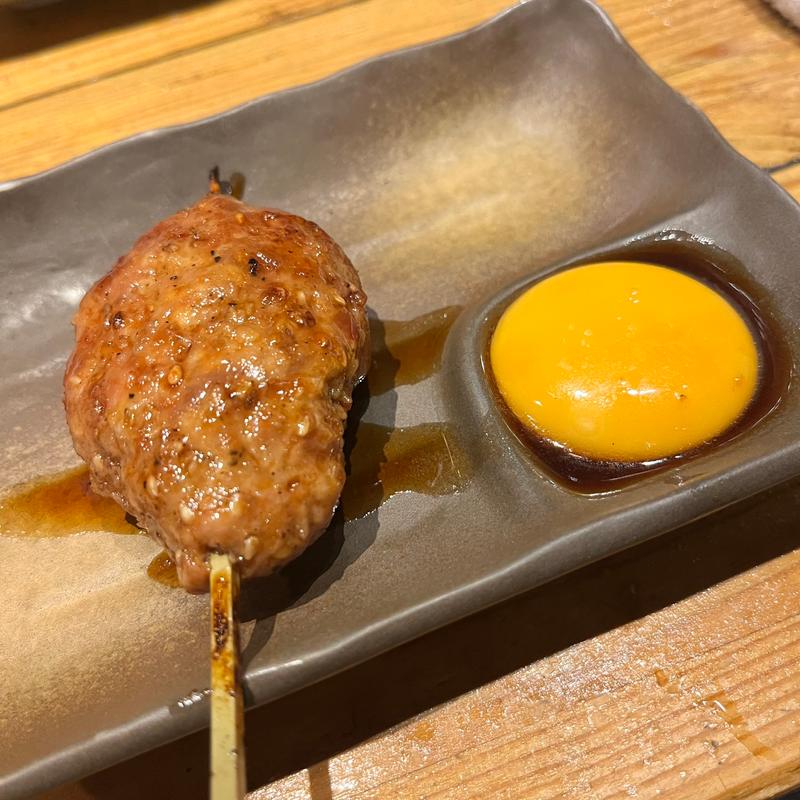 月見つくね(関内 もつ焼のんき)