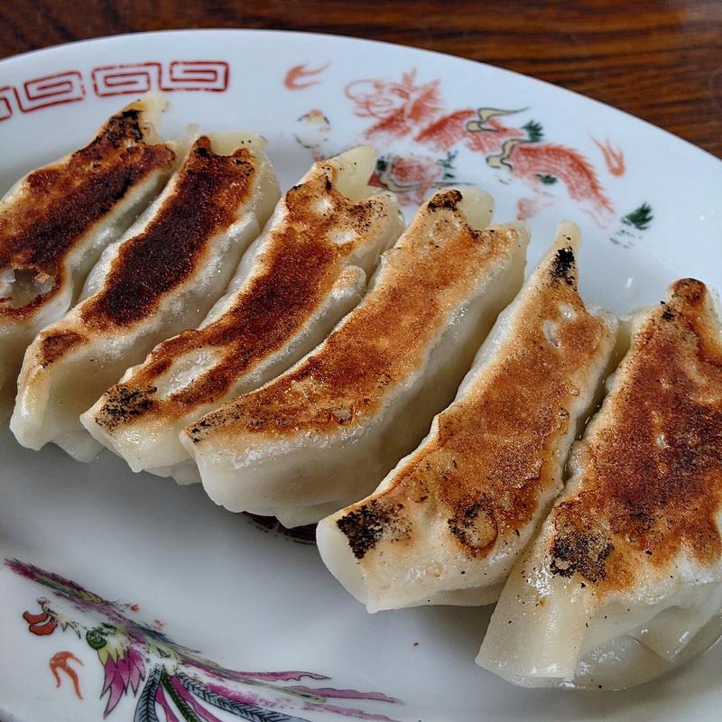 焼きぎょうざ(白河手打ラーメン　かづ枝食堂)