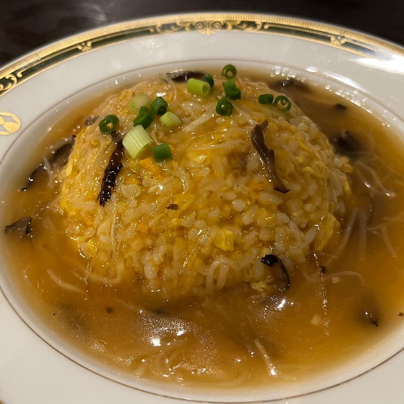 フカヒレあんかけチャーハン(北京ダック専門店 嘉園 お台場店)