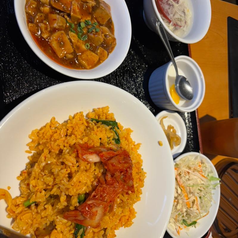 キムチチャーハンセット(創造中華　華星)