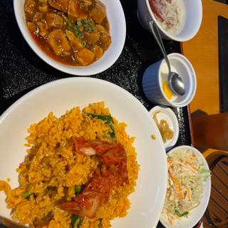 キムチチャーハンセット(創造中華　華星)
