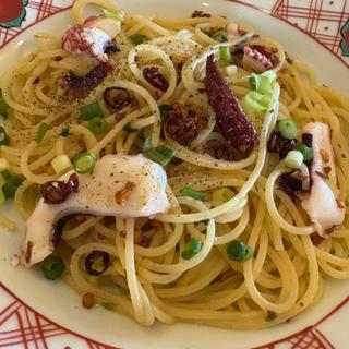タコのペペロンチーノ(洋麺屋五右衛門 新座店)