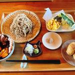 鴨つけ汁ざる　Aお得定食