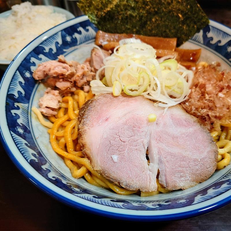 油そば 半ライス(兎に角 松戸店)