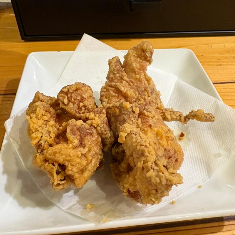 唐揚げ(三田製麺所 アトレ浦和店)