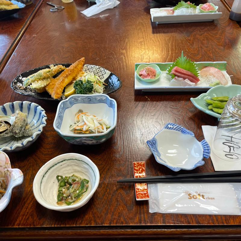 舟盛り前のお通し(角文 )