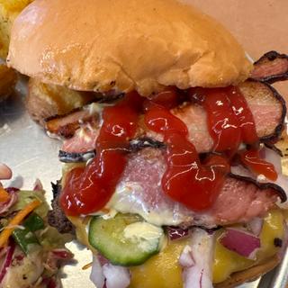 チーズバーガー セットメニュー(Mikkeller Kanda)