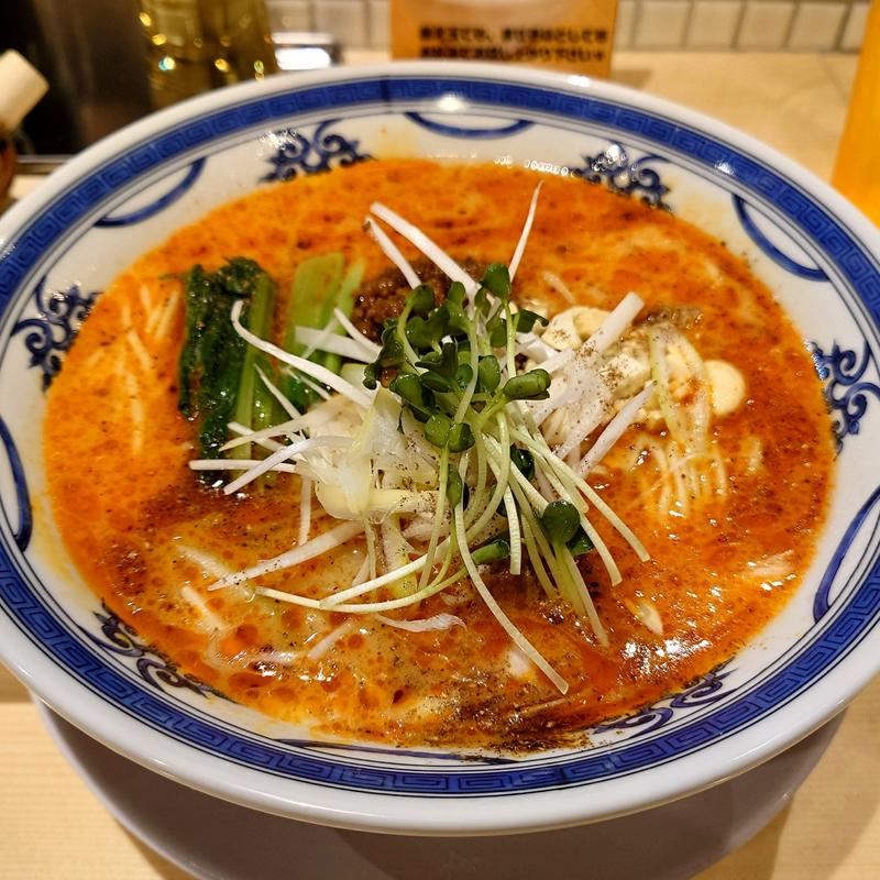 担担麺(メンドコロ天鳳)