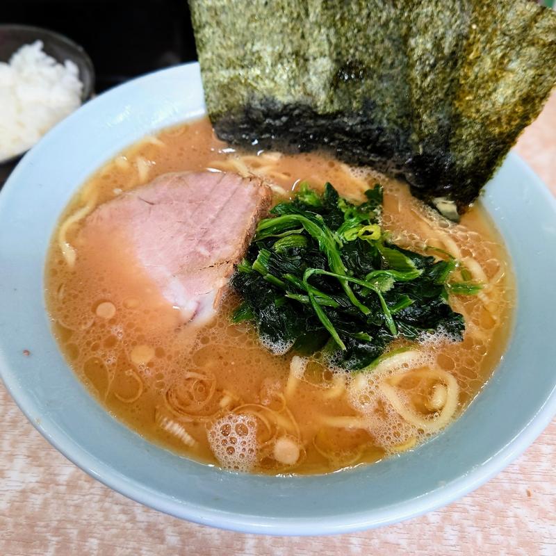 ラーメン並 小ライス(横濱ラーメン あさが家)