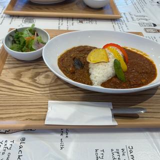 二種合いがけカレー(かすみキッチン)