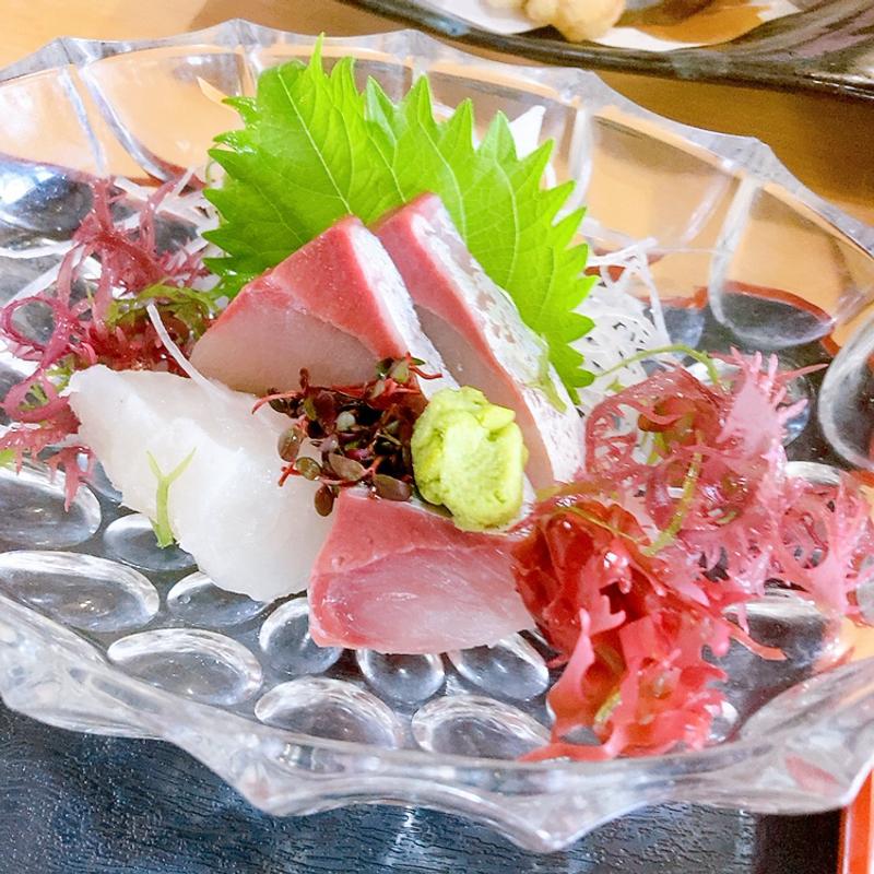 刺身の盛り合わせ（にぎり寿司御膳）(酔膳亭 みちづれ )