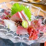 刺身の盛り合わせ（にぎり寿司御膳）