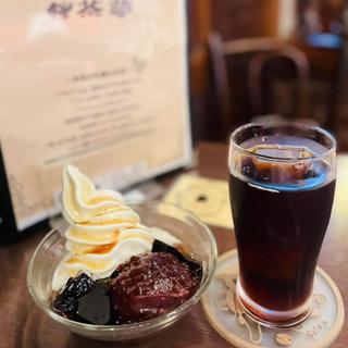 伴茶夢サンデー アイスコーヒー