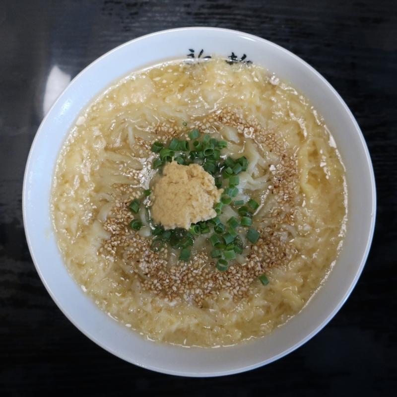 ふわ玉ラーメン(さのらーめんしんざん)