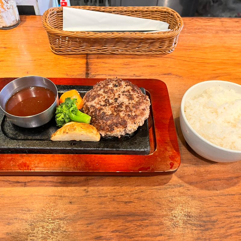 ハンバーグランチMサイズ(池袋大人のハンバーグ)