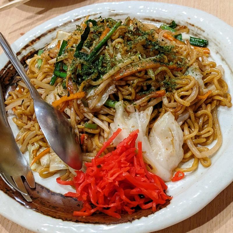 ソース焼きそば(祭家夢吉 上野広小路店)