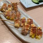 豚肉たくあんチーズ巻き