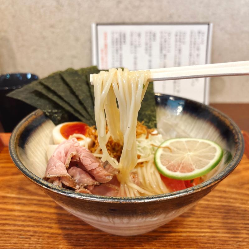 和出汁の冷かけ(限定)(ramen club トトノエ)