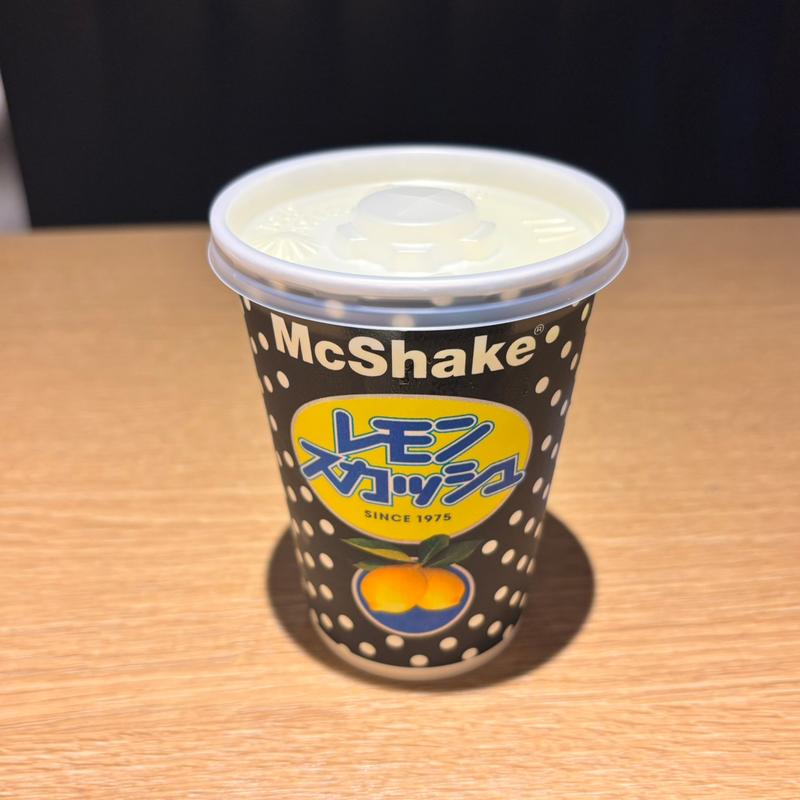 マックシェイク レモンスカッシュS(マクドナルド １７号北本中丸店)