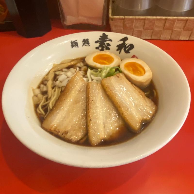 特製名古屋たまり煮干(麺処素和 金山店)