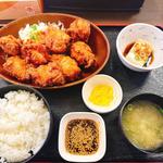 からあげ定食(おかず大盛)