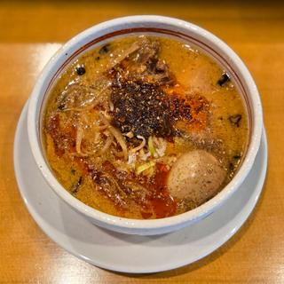 濃厚辛みそそば
旨赤味玉(ら～めん 坊鹿馬)