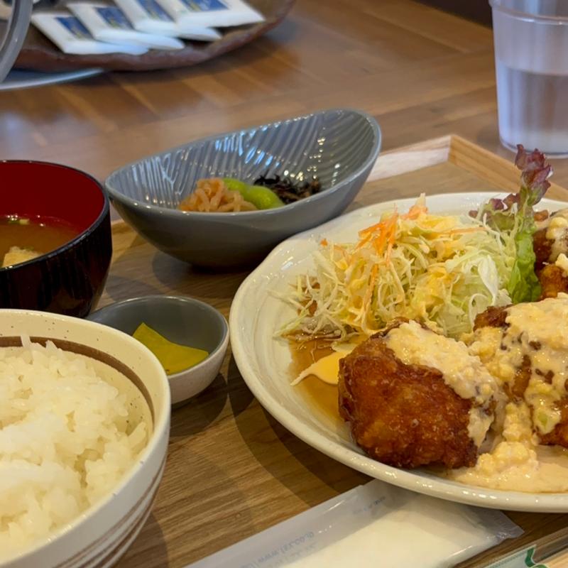 チキン南蛮定食(おうちごはんAHAHA)