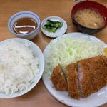 ロースカツ定食
