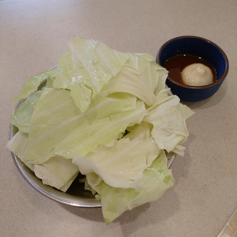 お通し(串カツ田中 水沢店)