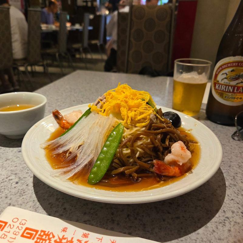 五目冷やし中華(揚子江菜館 （ヨウスコウサイカン）)