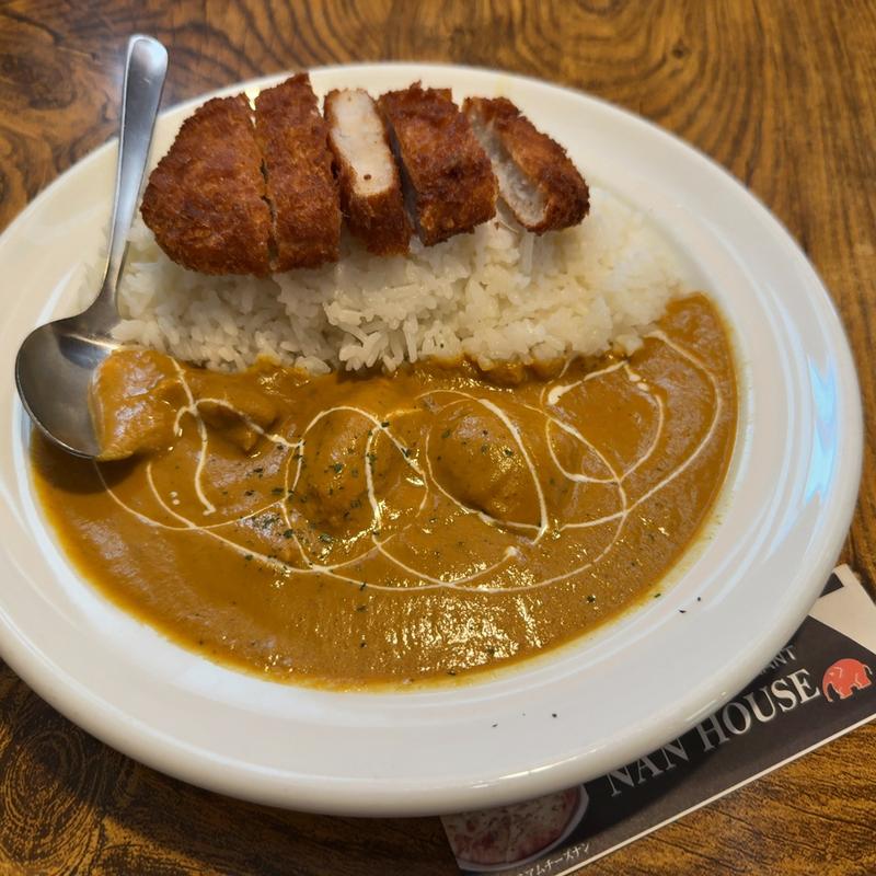 カツカレー(インドレストラン・ナンハウス 刈谷店)
