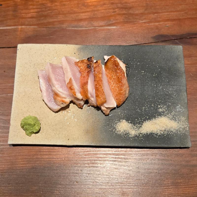 地鶏たたき(焼き鳥すみえもん)