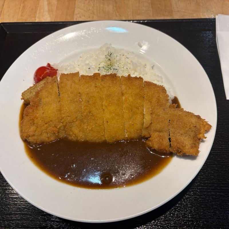 ロースカツカレー(宇治洋食屋カレー)
